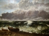 Stormy Sea. Gustave Courbet